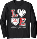 Love Michael Fulmer Chicago MLBPA Long Sleeve Apparel | Premium Quality