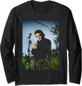 Singer Johnny Cash in Tennessee by Michael Grecco Long Sleeve Apparel | Perfect Gift Idea