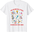 Kids Girls Belong All Places Discoveries Made Feminist Baby Girl Apparel | Top Conversion Title | Perfect Gift Choice