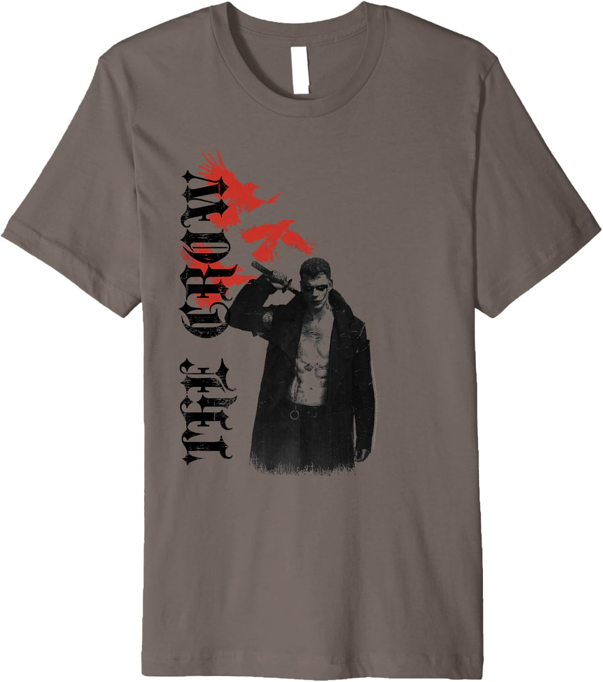 The Crow u2013 Crow Placement Premium Apparel | US Viral Pick | Aesthetic Casual Look