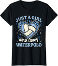 Just A Girl Who Loves Waterpolo Cheetah Print Water Polo Apparel Premium Print Gift Ready