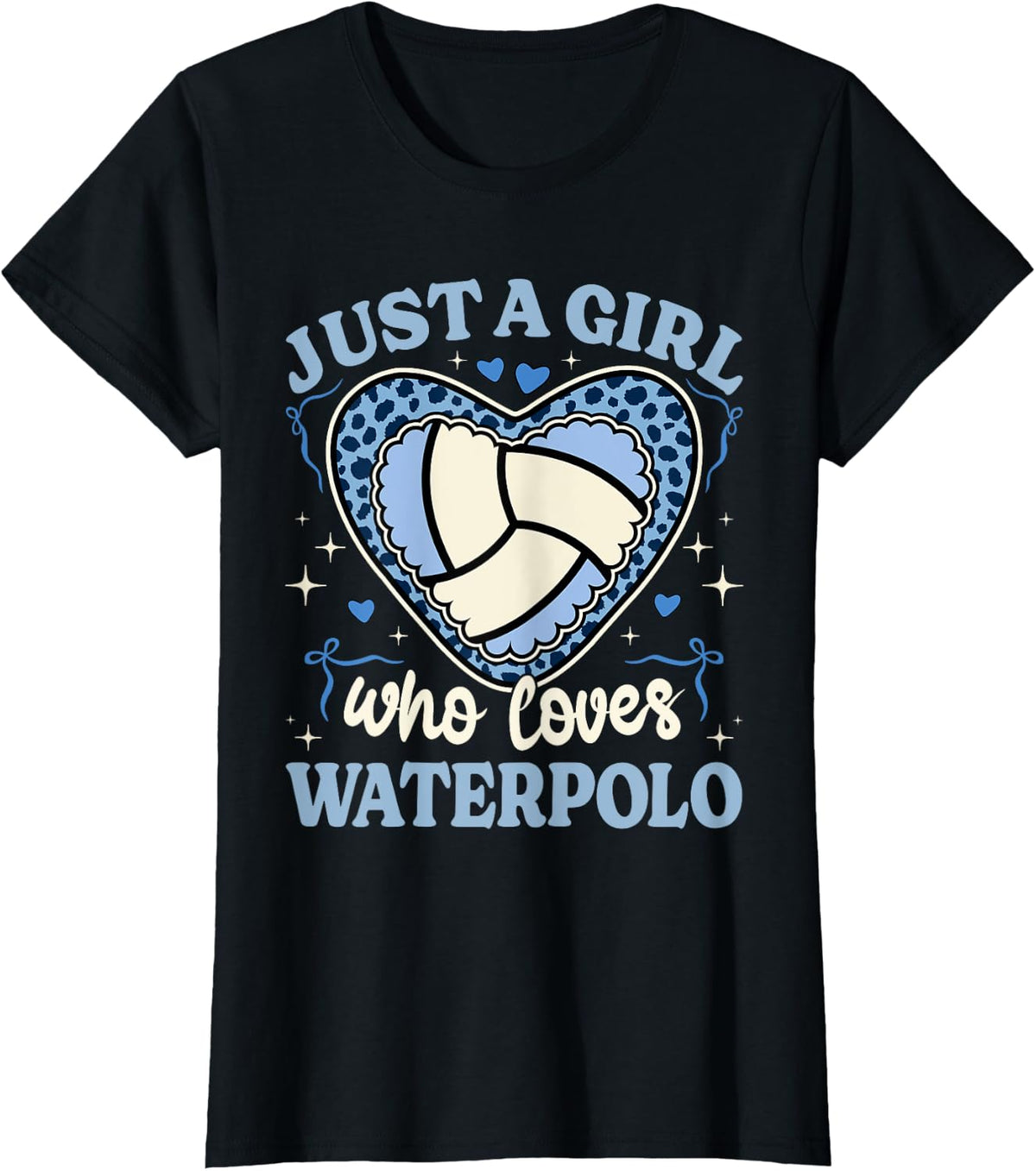 Just A Girl Who Loves Waterpolo Cheetah Print Water Polo Apparel Premium Print Gift Ready