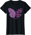 Butterfly Pink Turquoise Cheetah Print Christian Bible Quote Apparel Streetwear Style US Top Pick