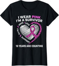 16 Years Breast Cancer Free Cute Cheetah Print Pink Survivor Apparel Streetwear Style Hot Right Now