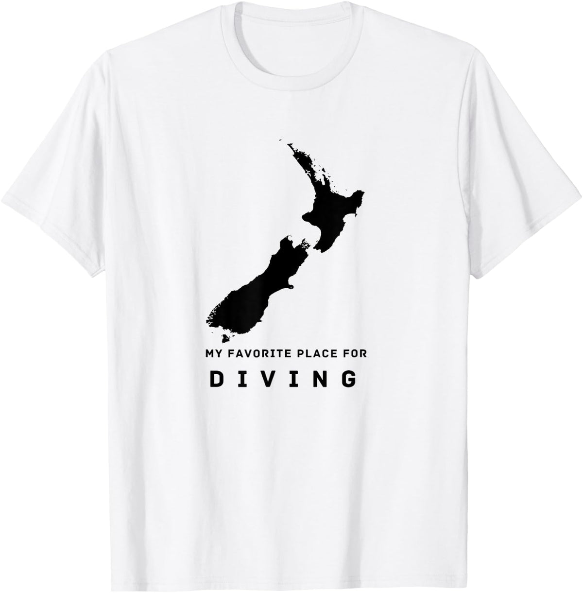 New Zealand Is My Favorite Place For Diving! Apparel | Bestseller Style | Top Rated Comfort