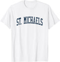 St. Michaels AZ Vintage Athletic Sports JSN2 Navy Print Apparel | Trending 2025