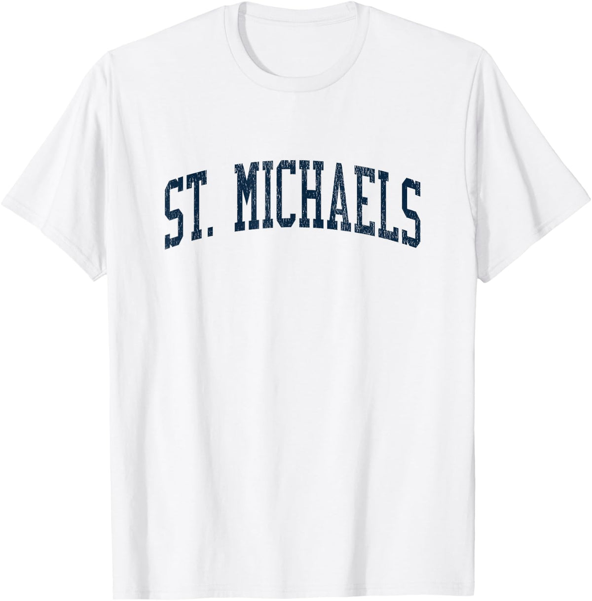 St. Michaels AZ Vintage Athletic Sports JSN2 Navy Print Apparel | Trending 2025
