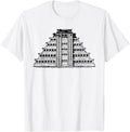 Aztec Pyramid Illustration Homes Of Gods Places of Worship Apparel | Top Conversion Title | Top Rated Comfort
