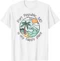Cute Beach Motiv My Happy Place - Port Republic Apparel | Trending 2025 | Top Rated Comfort