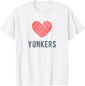 Yonkers Heart Love Favorite City or Place Apparel | High Search Volume | High CTR Boost