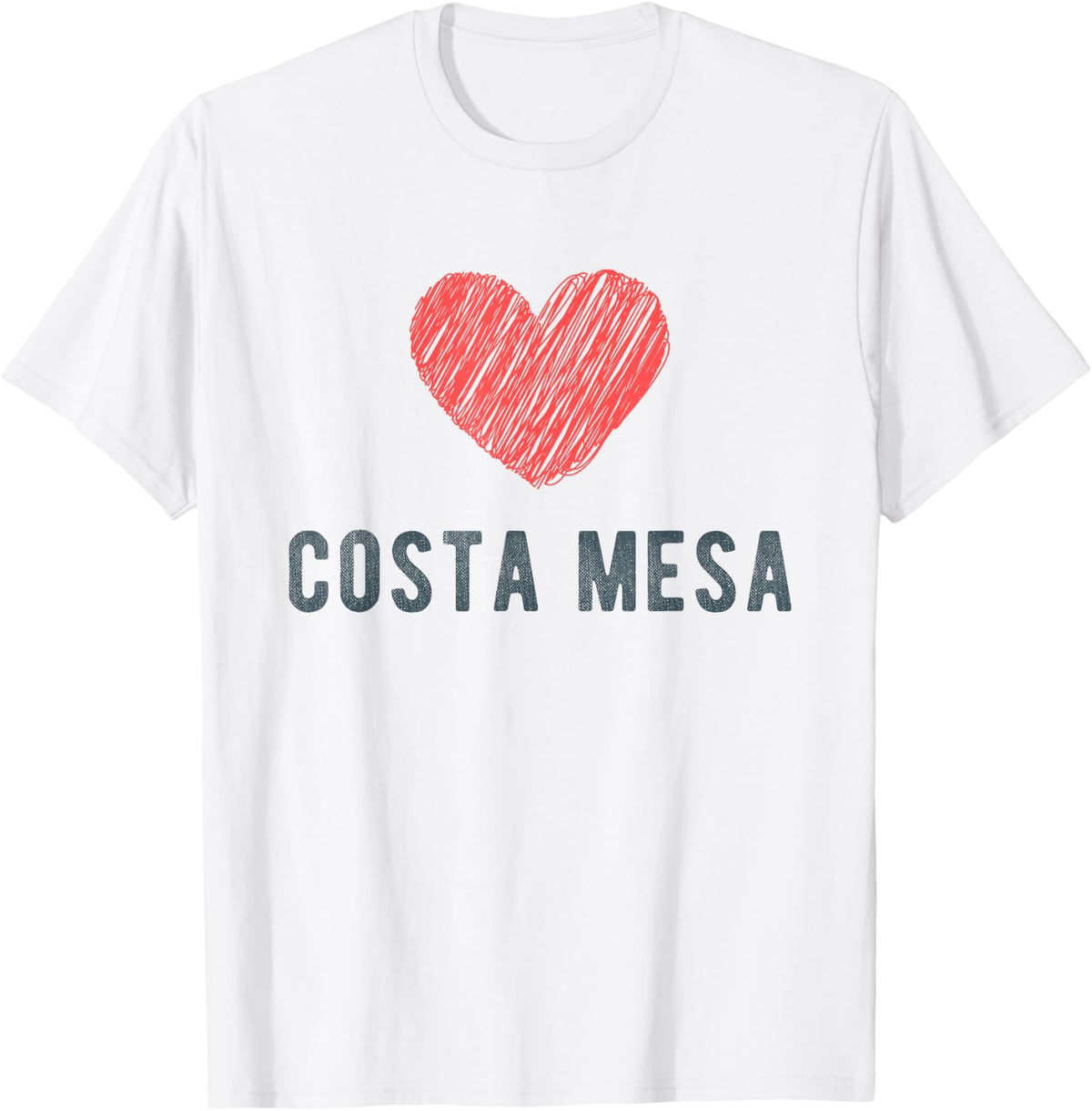 Costa Mesa Heart Love Favorite City or Place Apparel | Top Conversion Title | Top Rated Comfort