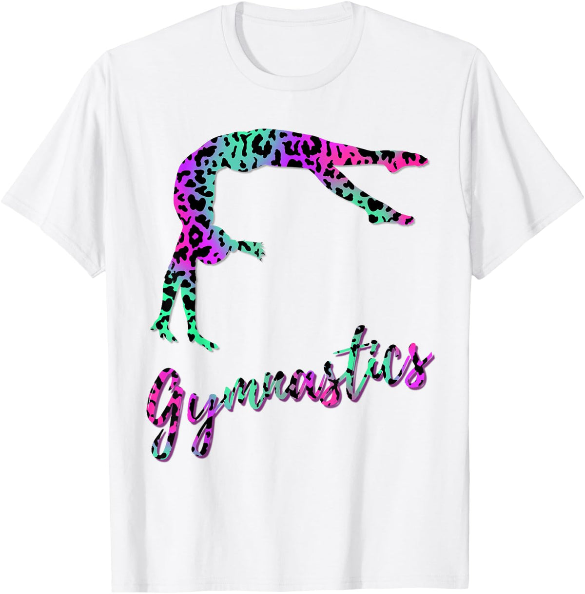 Wild Gymnastics Girl Cheetah Print Gymnast Purple Leopard Apparel Premium Print Everyday Wear