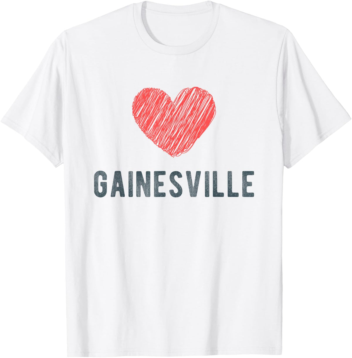 Gainesville Heart Love Favorite City or Place Apparel | Bestseller Style | High CTR Boost