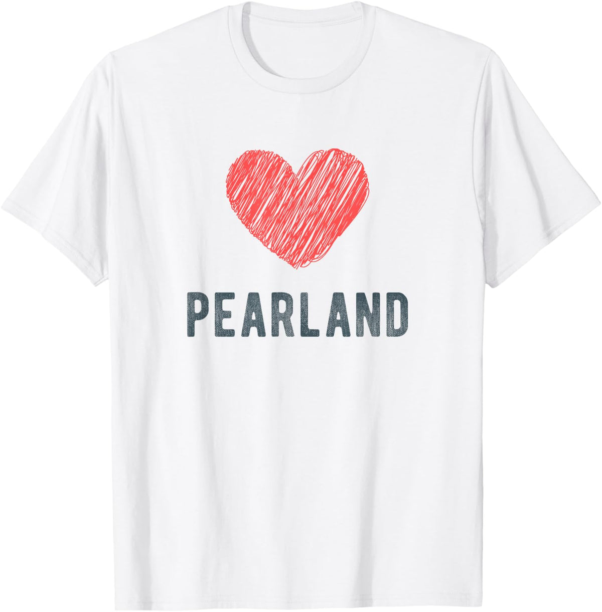 Pearland Heart Love Favorite City or Place Apparel | Google Shopping Optimized | High CTR Boost
