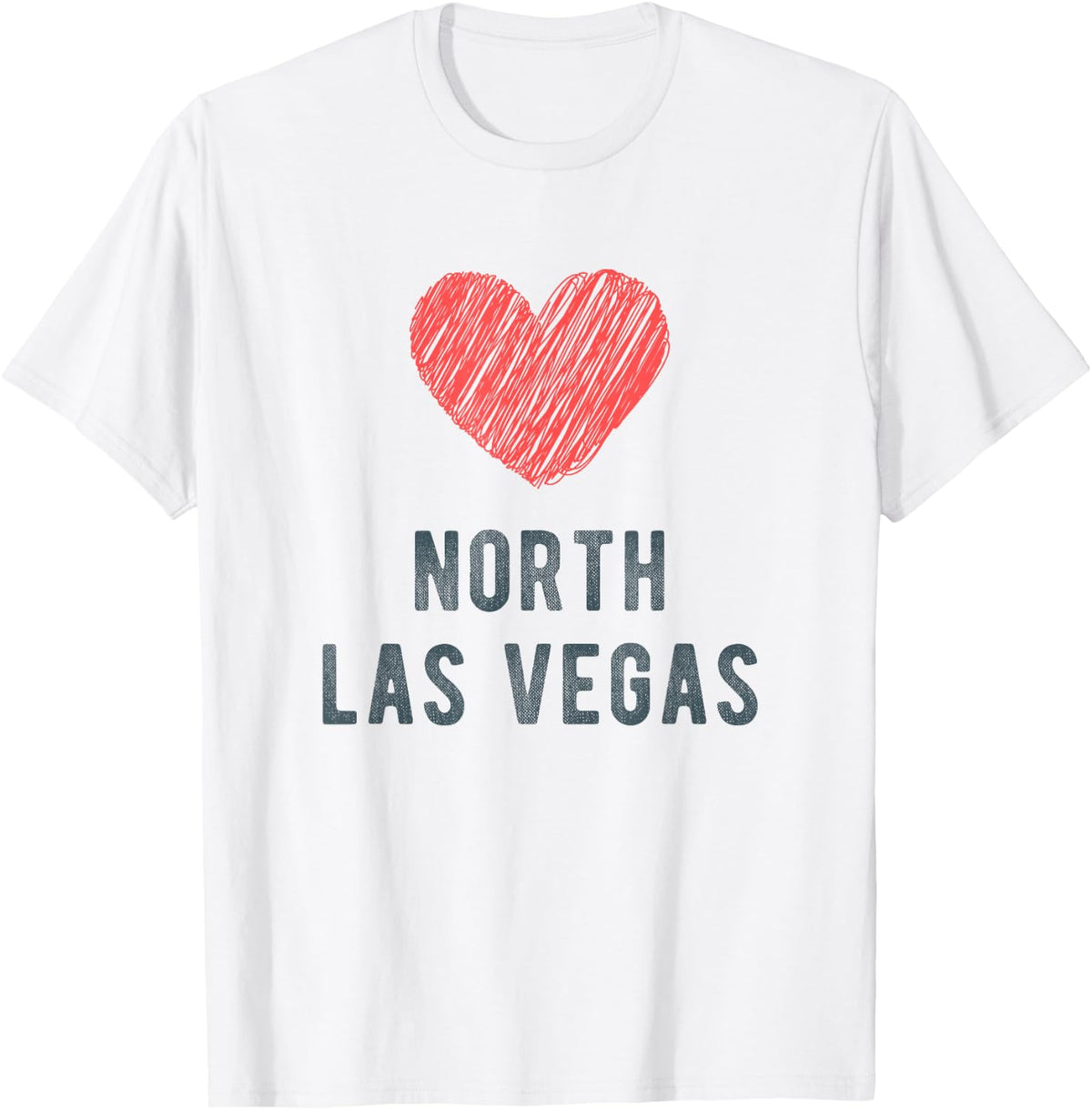 North Las Vegas Heart Love Favorite City or Place Apparel | US Viral Pick | Top Rated Comfort