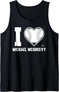 I Heart Michael McGreevy Prospect Baseball Fan Gear Tank Top Tank Top | Viral Streetwear Style