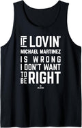 If Loving Michael Martinez Prospect Baseball Fan Gear Tank Top Tank Top | Viral Streetwear Style