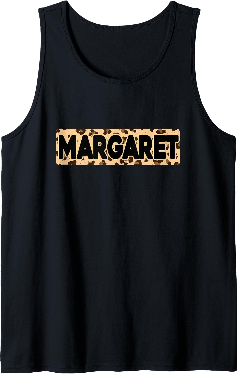 Funny Margaret Leopard Print Personalized Name Margaret Tank Top Tank Top Viral TikTok Find US Top Pick