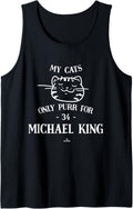 Cat Lovers for Michael King New York MLBPA Tank Top Tank Top | Perfect Gift Idea