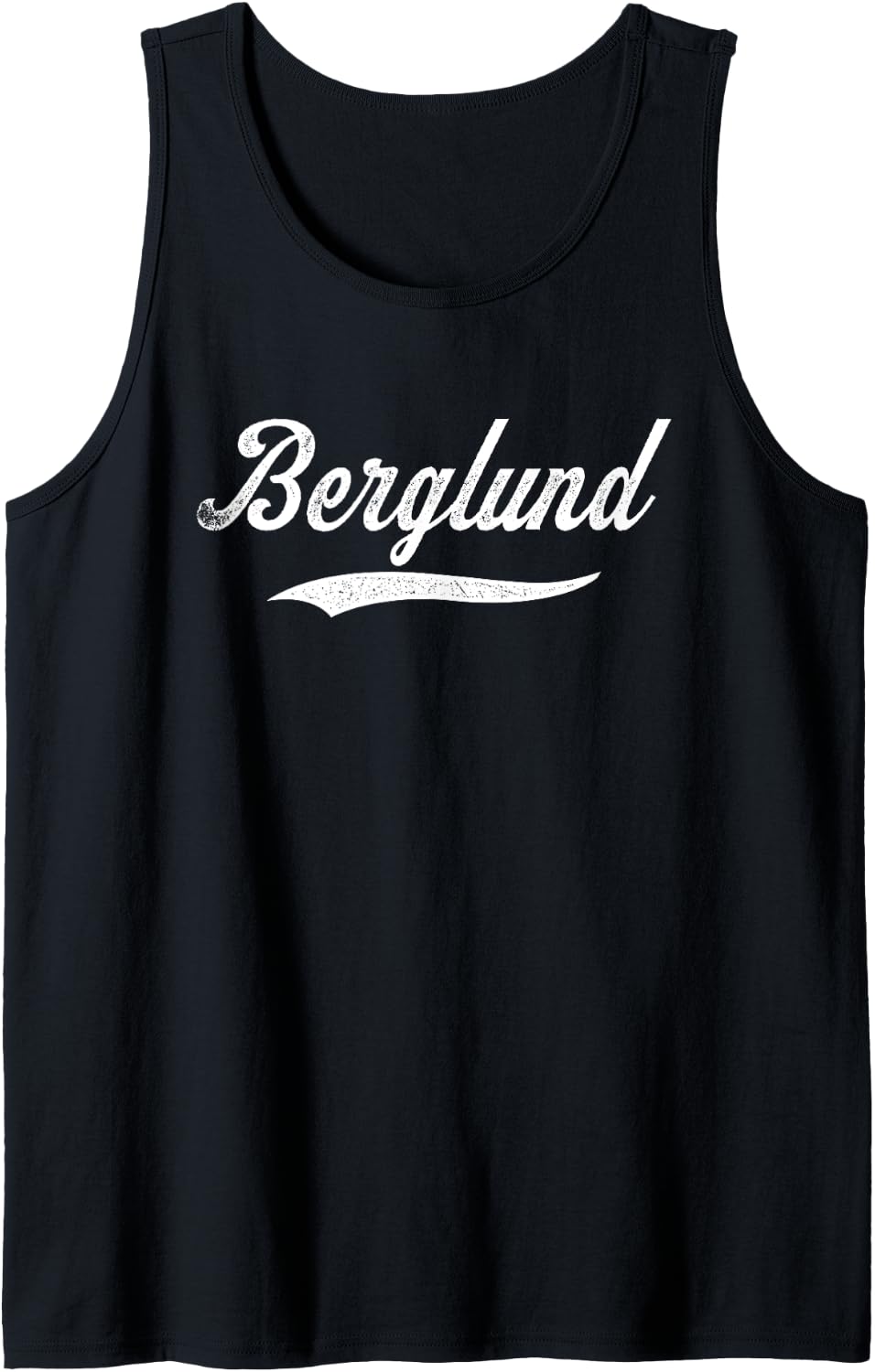 Distressed Script Michael Berglund Prospect Baseball Fan Tank Top Tank Top | Trending 2025