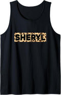 Funny Sheryl Leopard Print Personalized Name Sheryl Tank Top Tank Top Trending US Hot Right Now