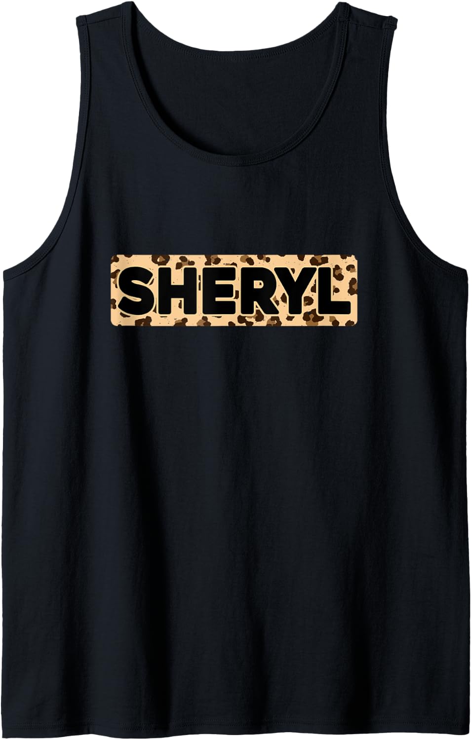 Funny Sheryl Leopard Print Personalized Name Sheryl Tank Top Tank Top Trending US Hot Right Now