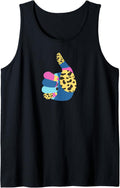 Abstract Colorful Thumbs up Cheetah print Graphic Tank Top Tank Top Trending US Everyday Wear