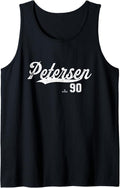 Distressed Swoosh Michael Petersen Los Angeles Baseball Tank Top Tank Top | Trending 2025