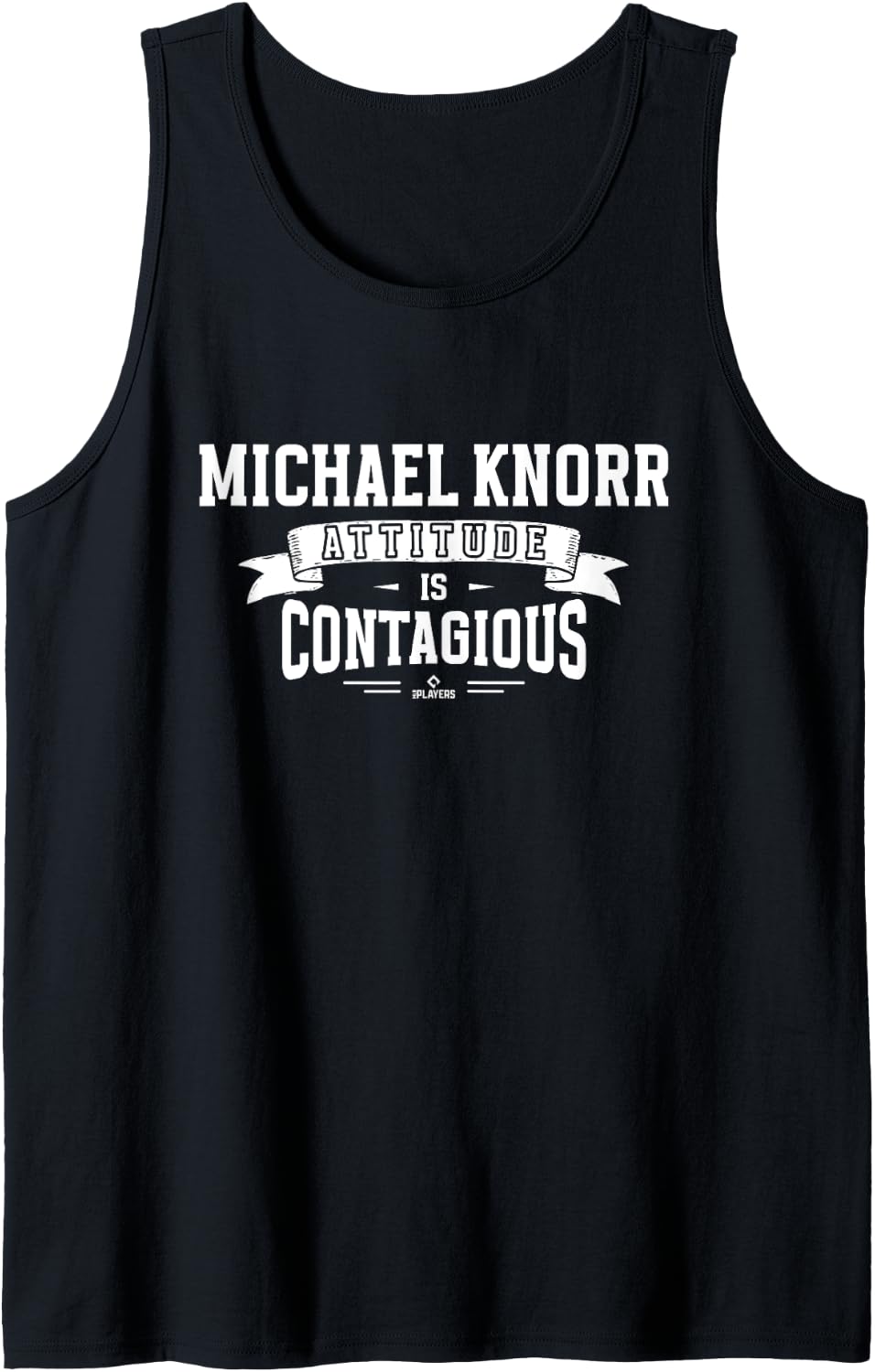 Attitude Is Contagious Michael Knorr Prospect Baseball Fan Tank Top Tank Top | Everyday Casual Wear
