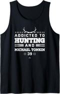 Addicted to Deer Hunting & Michael Tonkin Minnesota Baseball Tank Top Tank Top | Viral Streetwear Style