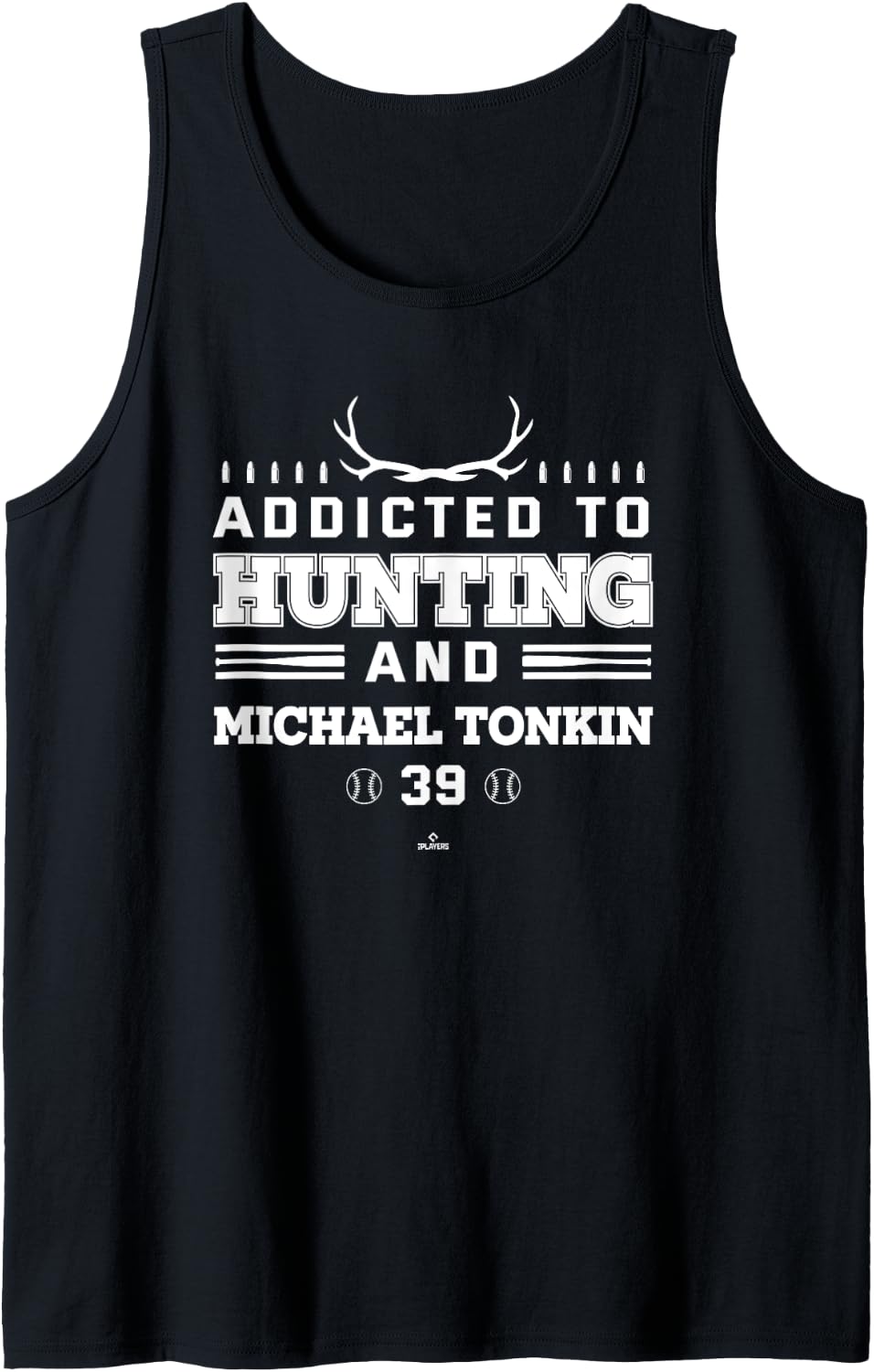 Addicted to Deer Hunting & Michael Tonkin Minnesota Baseball Tank Top Tank Top | Viral Streetwear Style