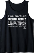 Michael Gomez Prospect Baseball Fan Gear Tank Top Tank Top | Viral Streetwear Style