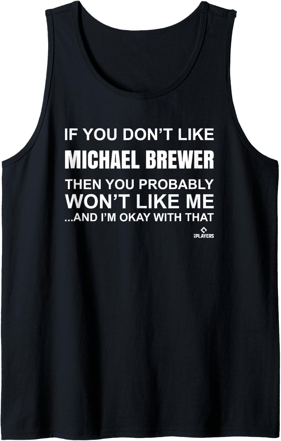 Michael Brewer Prospect Baseball Fan Gear Tank Top Tank Top | Perfect Gift Idea