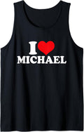 I Love Michael, I Heart Michael Tank Top Tank Top | Premium Quality