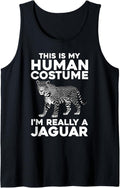 Cool Jaguar Design For Men Women Kids Cheetah Jaguar Lover Tank Top Tank Top Streetwear Style Fan Favorite
