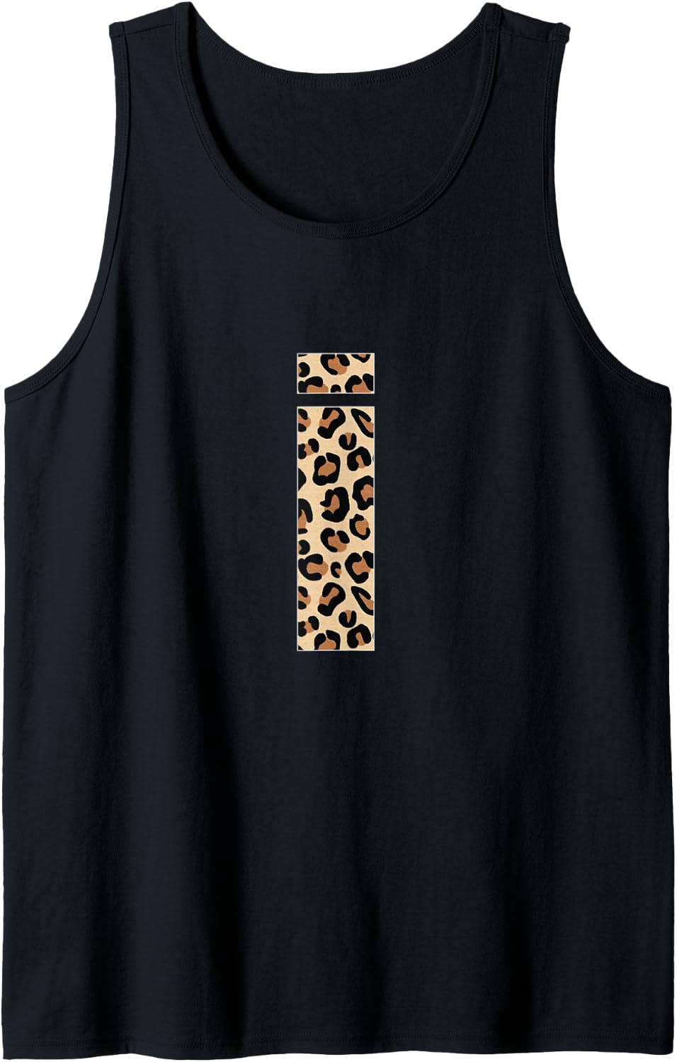 Cheetah Print Letter i Initial Letter i Leopard Tank Top Tank Top Viral TikTok Find Gift Ready