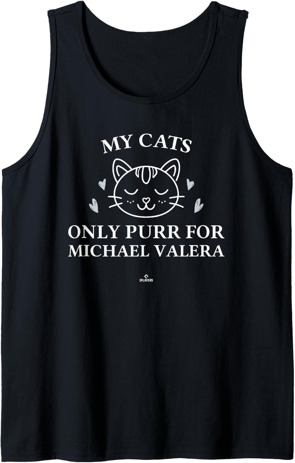 Cat Lovers for Michael Valera Prospect Baseball Fan Gear Tank Top Tank Top | US Best Seller