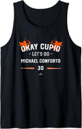 Cupid Let's Do Michael Conforto Baseball Fan Valentines Tank Top Tank Top | Perfect Gift Idea