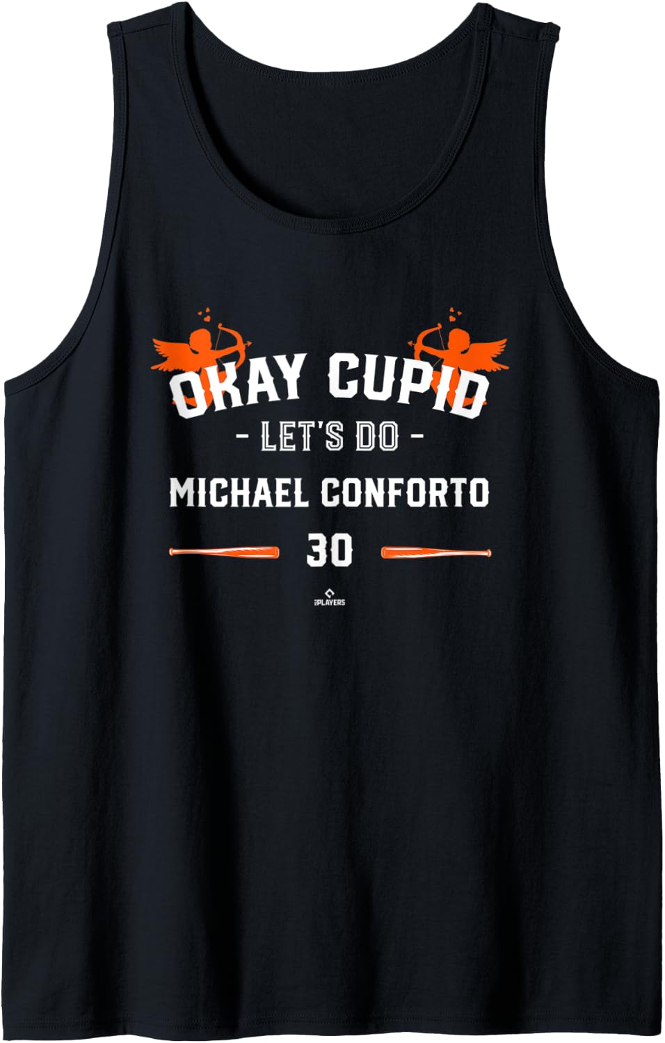 Cupid Let's Do Michael Conforto Baseball Fan Valentines Tank Top Tank Top | Perfect Gift Idea