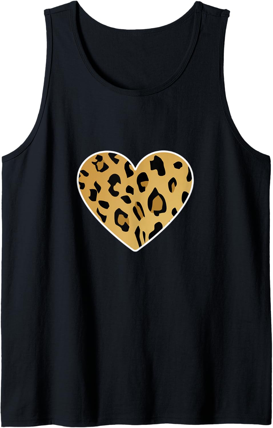 leopard heart cheetah animal print Tank Top Tank Top Comfort Fit Fan Favorite