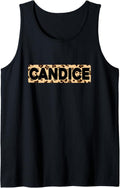 Funny Candice Leopard Print Personalized Name Candice Tank Top Tank Top Comfort Fit Hot Right Now