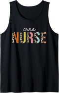 CRNA Nurse Leopard Certified Registered Nurse Anesthetist Tank Top Tank Top Streetwear Style US Top Pick