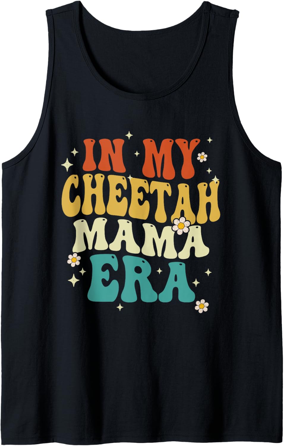 Retro In my Cheetah Mama Era Funny Cheetah Mother s day Tank Top Tank Top Streetwear Style Hot Right Now
