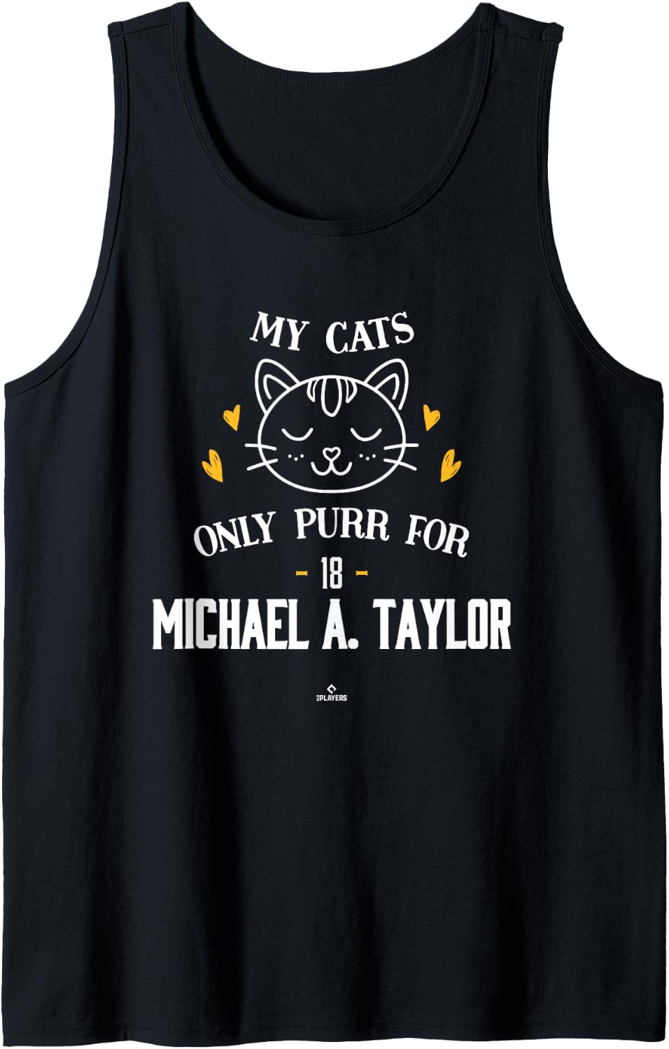 Cat Lovers for Michael A. Taylor Pittsburgh Baseball MLBPA Tank Top Tank Top | Trending 2025