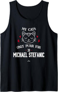 Cat Lovers for Michael Stefanic Los Angeles Baseball MLBPA Tank Top Tank Top | Trending 2025