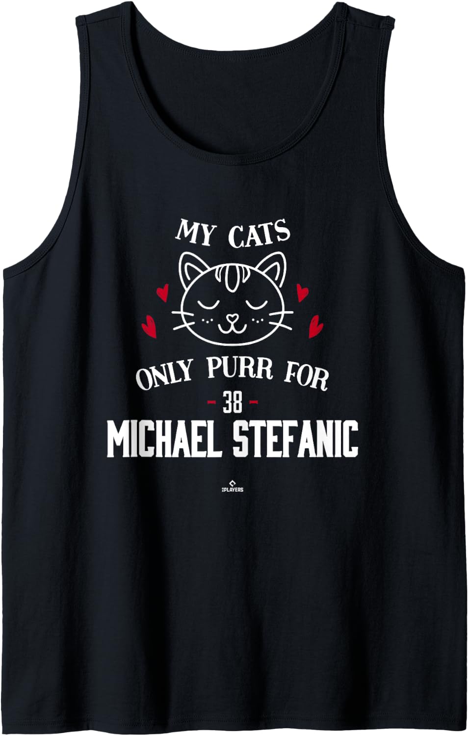 Cat Lovers for Michael Stefanic Los Angeles Baseball MLBPA Tank Top Tank Top | Trending 2025