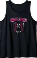 Home Plate Gameday Michael Soroka Atlanta MLBPA Tank Top Tank Top | Viral Streetwear Style