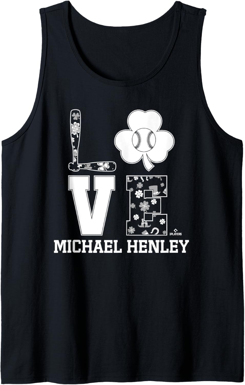 St Patrick's Day Love Floral Michael Henley Prospect Tank Top Tank Top | Viral Streetwear Style