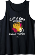 A Girl Who Loves Michael Conforto New York Baseball Fan Tank Top Tank Top | Everyday Casual Wear
