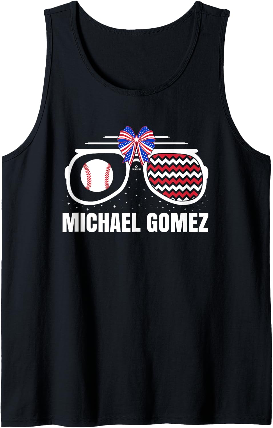 American Glasses Michael Gomez Prospect Baseball Fan Gear Tank Top Tank Top | Viral Streetwear Style